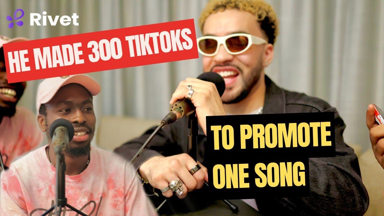 He Made 300 TikToks to Promote One Song — Fanarchy with Rivet